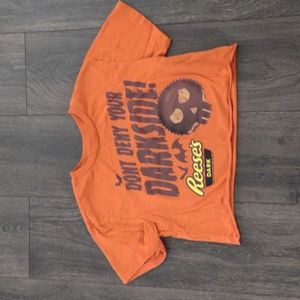 Orange Reese's Halloween Crop Tshirt